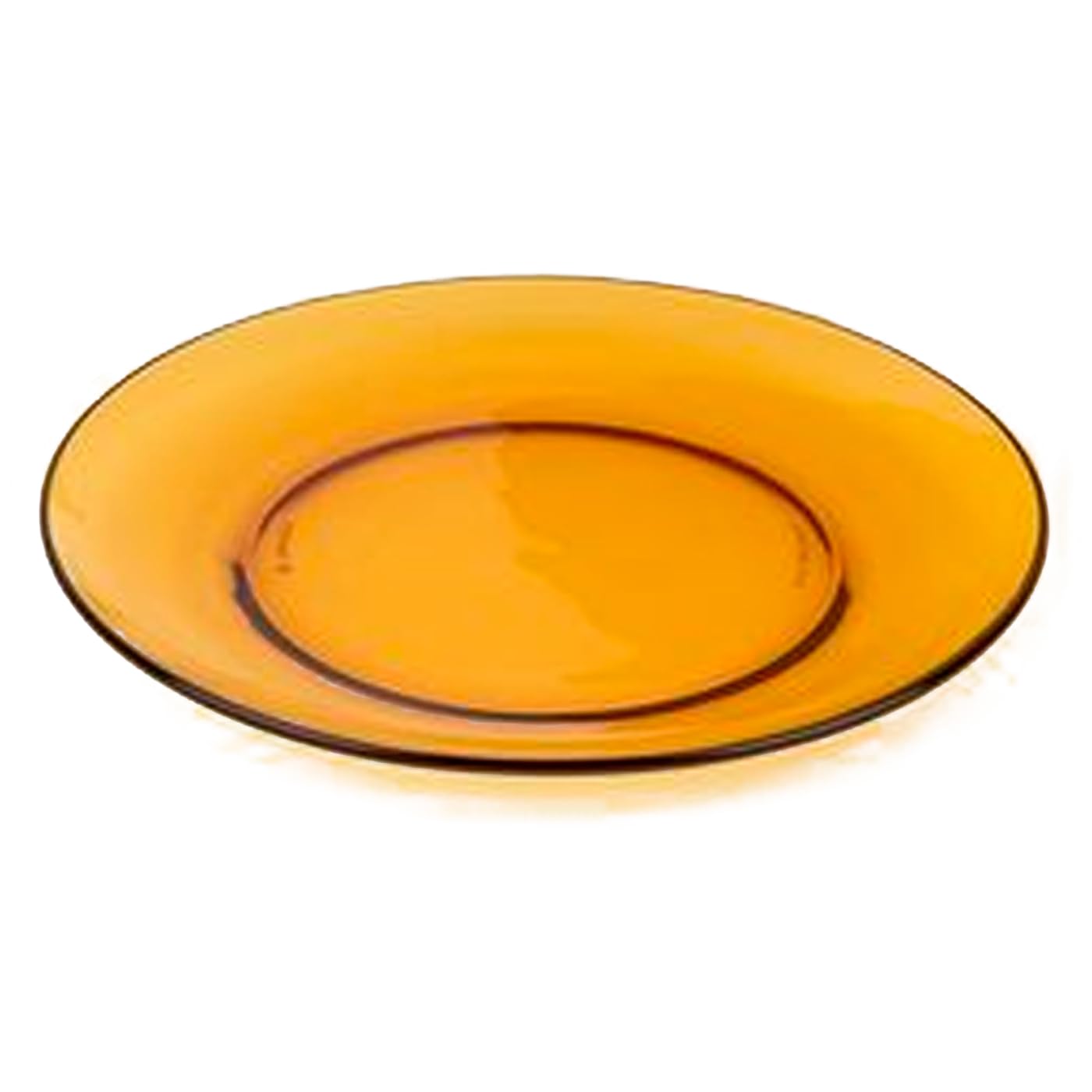 Tradineur - Set di 6 piatti fondi in vetro, modello Lys | FindTheDeal