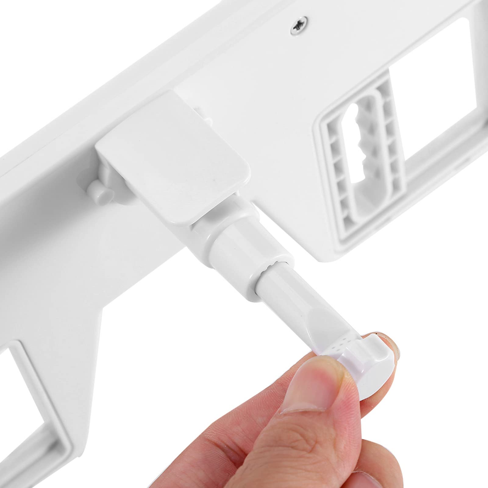 Nasadka Absbidet Do Toalety, Bidet Toaletowy Z Podwójnym Pokrętłem I Funkcją Samooczyszczania, Prosta Instalacja Nasadka ABS Bidet Z Pojedynczą Dyszą Do Toalety 2 Częściowej(G1/2)