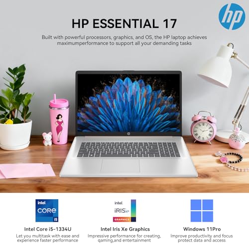 HP 17 Laptop Computer 17.3" HD+ Intel Core i5 32GB RAM 2TB SSD miniatura 3