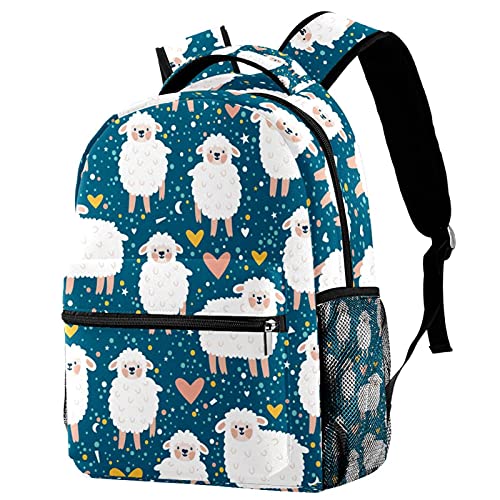 Sac à dos femme grande capacité avec motif original, sac de voyage à bandoulière multicolore