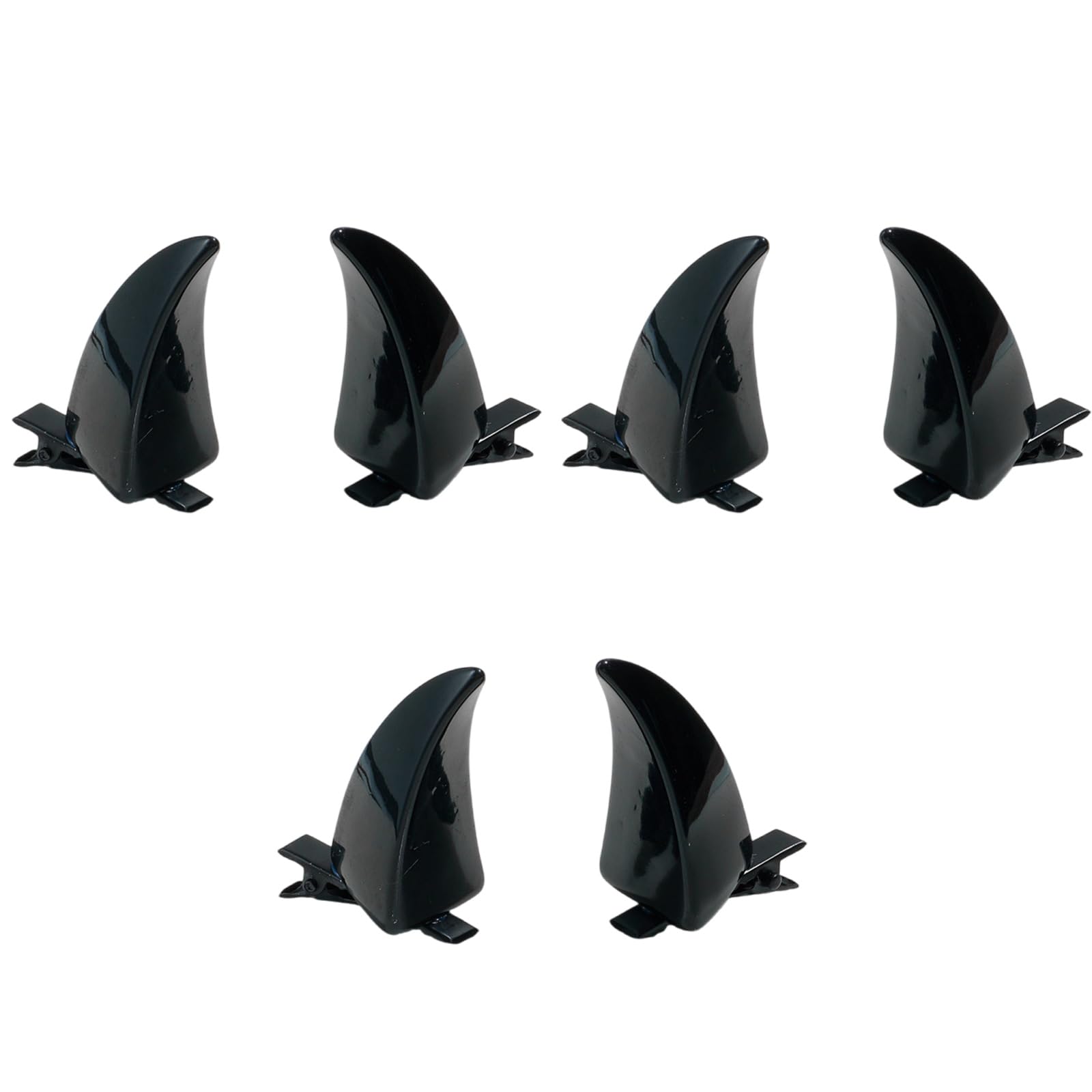 MICFENY 3Pairs Devil Horn Hair Clip For RolePlay Costume Event Gathering Halloween Hair Styling Accessories For Adult