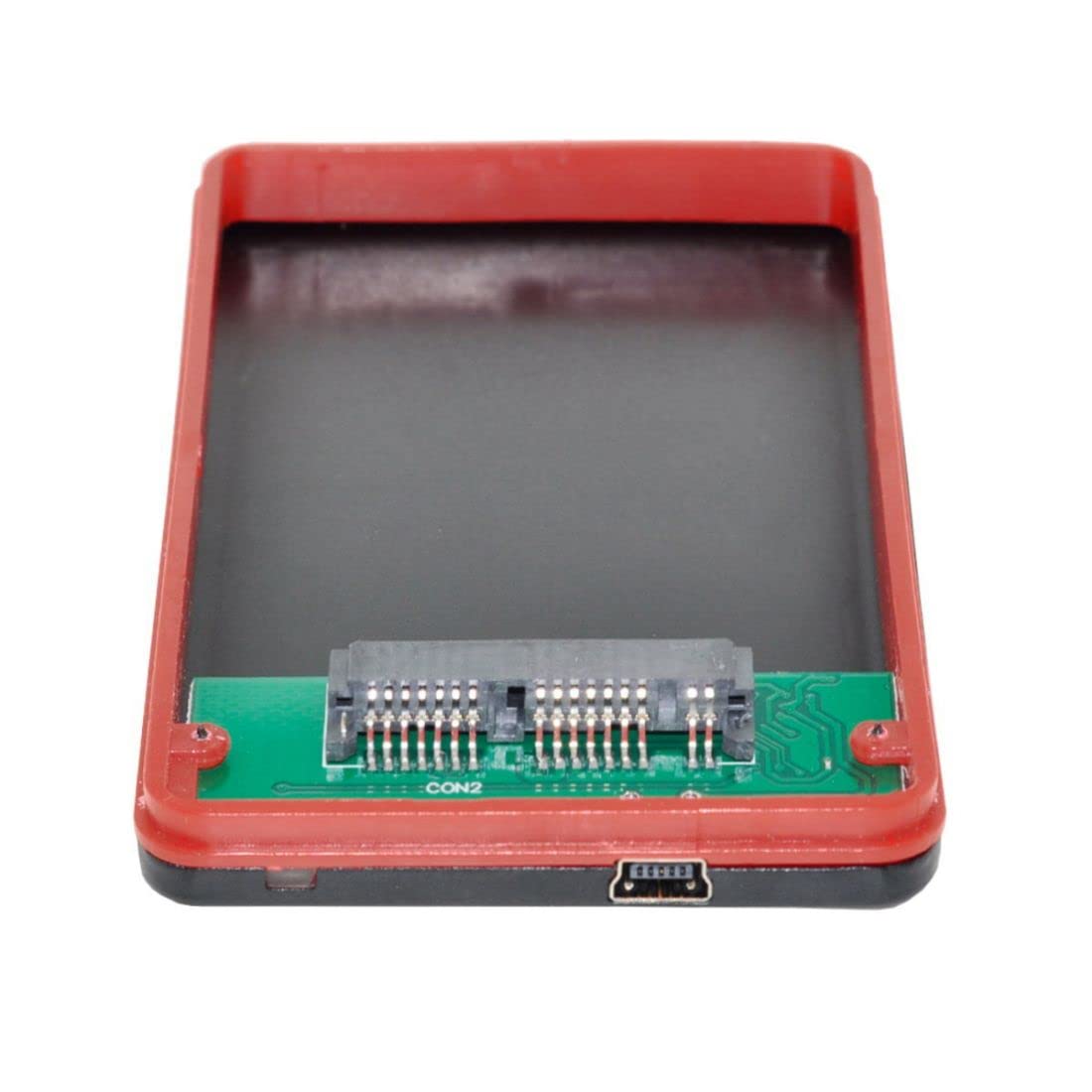 1.8 Micro SATA SSD a Mini USB 2.0 Caja de Caja de Disco Duro Externo con Mini Cable de Datos USB 8