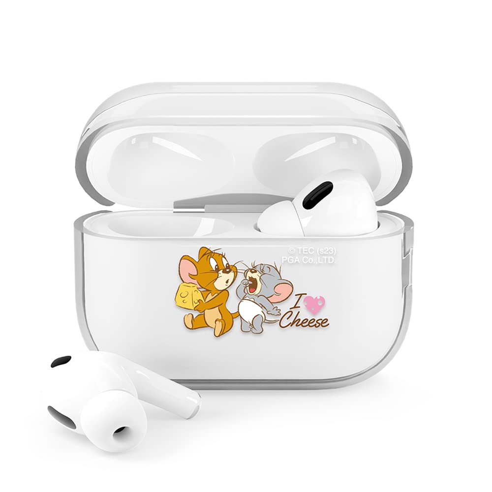 AirPods Pro 第2世代 第1世代 抗菌 ソフトケース ジェリーとタフィー PG-WAPP2TP01TAJ