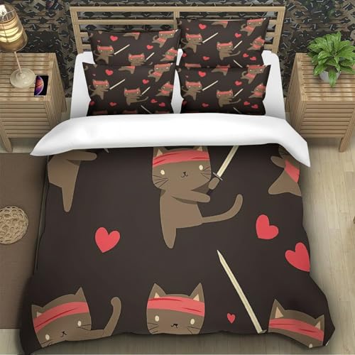 Housse de Couette Créature Mythique 3D Microfibre Résistante - 5