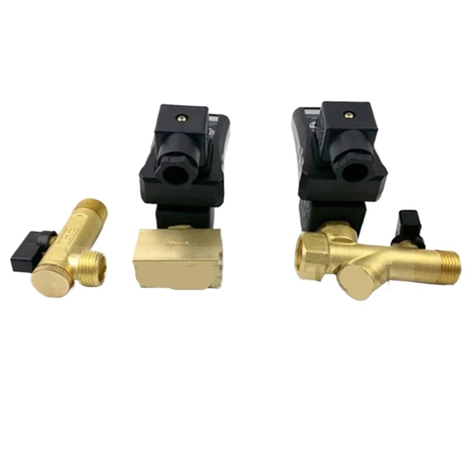 Válvula de drenaje electrónica de 16 bares, compresor de aire, almacenamiento de aire, válvula solenoide de descarga automática de agua CA 220 V dividida integrada (24 V CC, 16 bares)