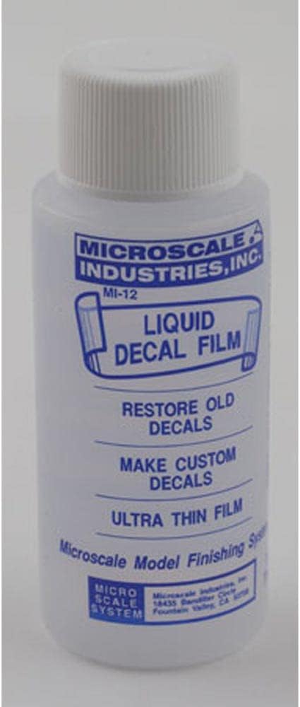 Microscale Industries Liquid Decal Film MI-12 MSFILM
