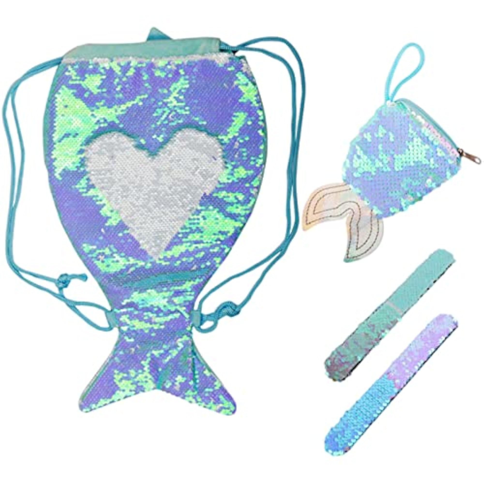 Reusable Drawstring Bag for Girls, Gift Storage for Sports