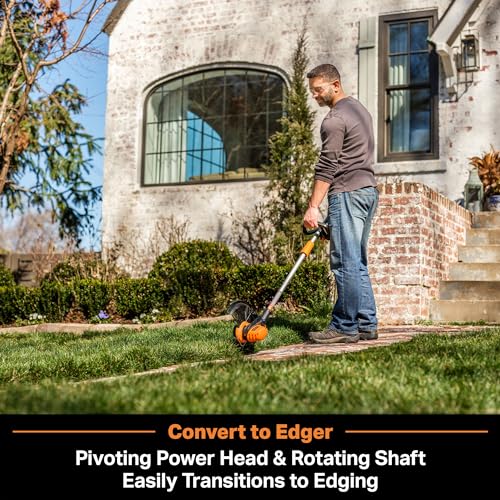 Image of LawnMaster CLGT2412S 24V 12 inch Cordless String Trimmer 2.0AH Battery & Charger Included