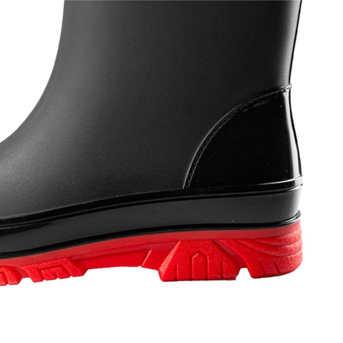 Buty Przeciwdeszczowe Męskie Kalosze Typu Mid Tub Wodoodporne Antypoślizgowe Buty Do Wody Wędkarskie Gumowe Modne