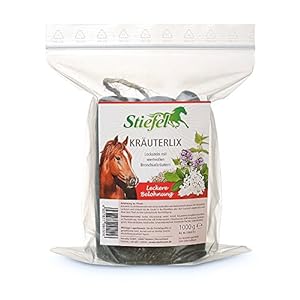Stiefel Kräuterlix leksteen 1000 g voor paarden | leksteen kruidenlix