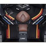 Muchkey Custom Double Layer car Floor mats Carpet for 95% Custom Style All Weather Protection Floor mats Full car Floor mats (Color:Black)