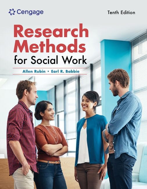Research Methods for Social Work: Rubin, Allen, Babbie, Earl ...