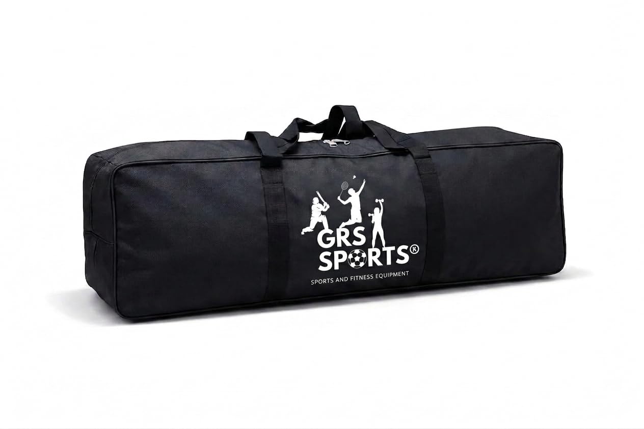 GRS Cricket Kit Bag for Men & Boys | Extra Large Sports Equipment Bag with Multiple Compartments | Heavy-Duty Water-Resistant Material | Cricket Gear Storage Bag for Practice & Matches-image-20