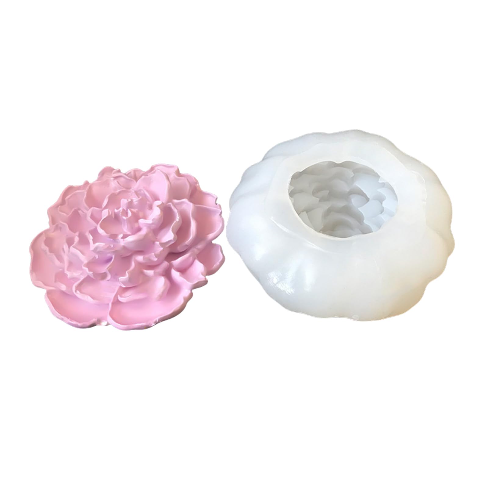 NEWFT Silicone Molds for Epoxy Resin Making Soap Chocolate Candy Cake Fondant Molds Silicone Soap Mold