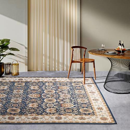 Villeroy & Boch Nicolas Oriental Rug for Indoor and Outdoor, Oriental Flat Fabric, Classic Design, Oeko-Tex Certified Weatherproof and UV Resistant for Balcony, Patio,