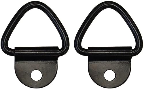 MaxLLTo Paquete de 2 cadenas de acero de repuesto con anillo en D para camión, remolque, motocicleta, ATV (2,400 libras MBS x 1/4 pulgadas de grosor