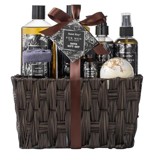 Fathers Bath and Body Gift Set, Birthday Gifts for Men