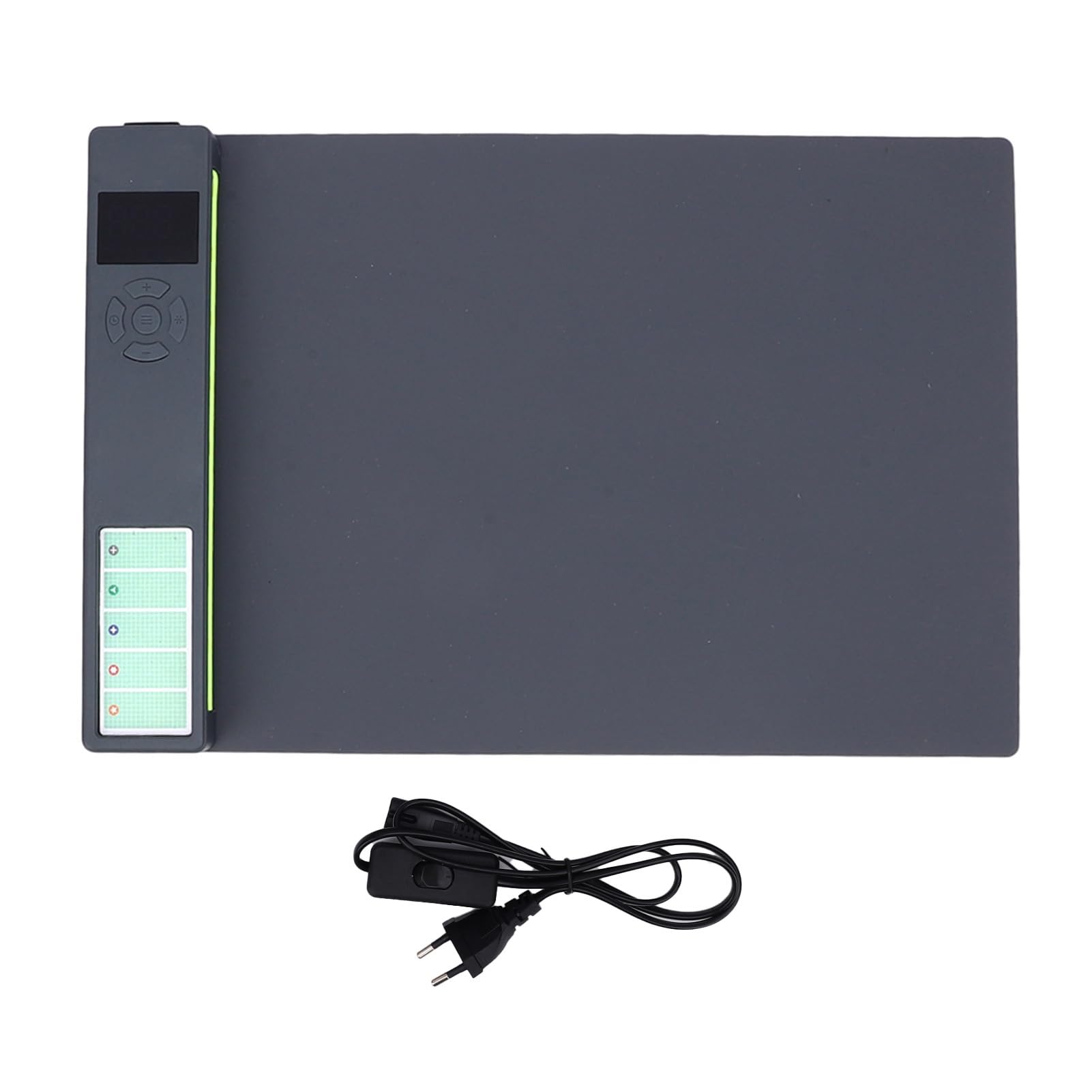Gonetre Placa Calefactora Separadora LCD, Estera Calefactora de 300W con Control de Temperatura de hasta 135°C para Reparación de Pantalla de Tableta de Teléfono (Enchufe Europeo)