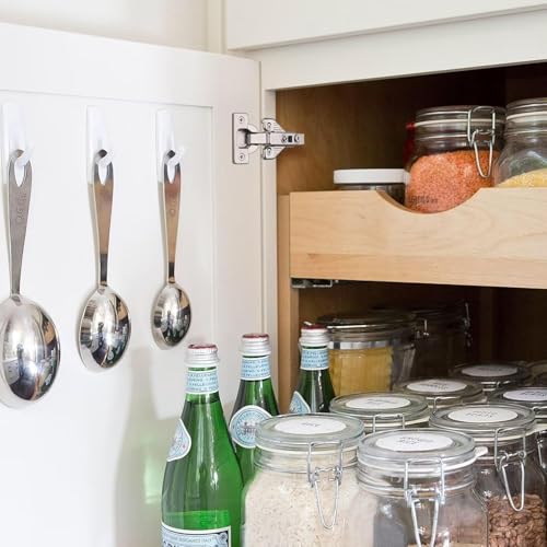 Premium Cabinet Hinges: 2 Pack Concealed Hinges for Full Overlay in Kitchen, Bathroom, Bedroom, and Dining Areas - Image 8