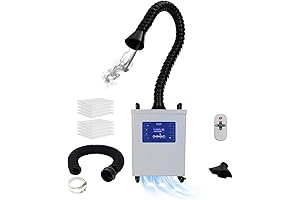 150W Laser Engraver Fume Extractor with 3-Layer Filtration