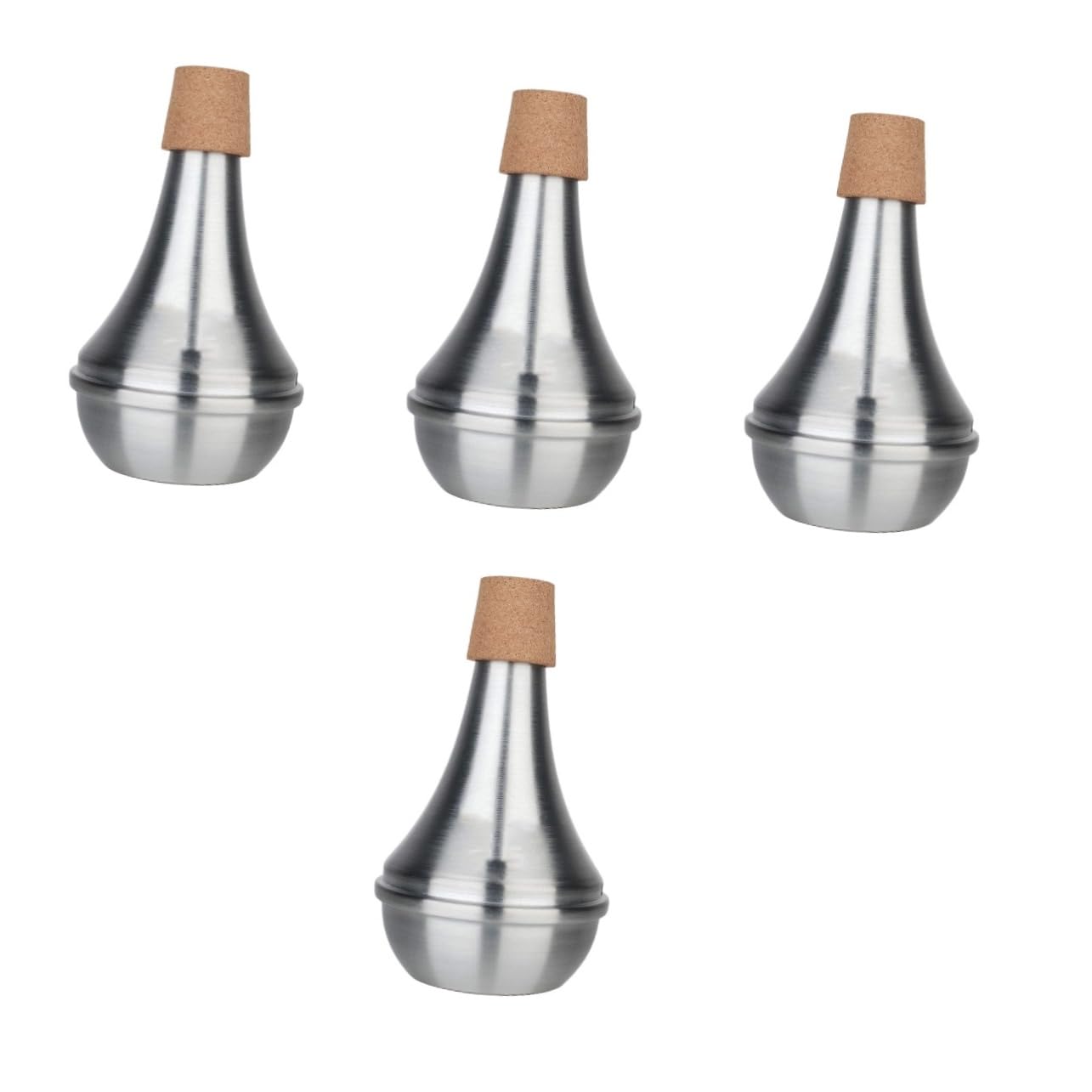 BESTonZON 4 Pezzi Silenziatore Tromba Tromba Di Ricambio Dritto Muto Tromba Pratica Sordine Tromba Accessori Principiante Tromba Mute Trombone Pratica Mute Tromba Parti