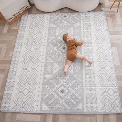 Krabbelmatte Baby Faltbar Spielmatte Kinder Spieldecke 180x200x1.5cm Krabbeldecke Für Baby - Babymatte Kindermatte - Schaumstoffmatte Kinderteppich- Spielteppich - Bodenmatte Kinder - Babygeschenk