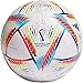 adidas unisex-adult FIFA World Cup Qatar 2022 Al Rihla Training Soccer Ball, White/Pantone, 4