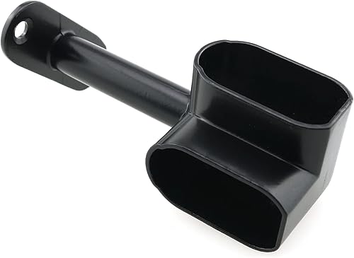 Miniatura 4 de HJGarden 2 piezas de esquina ovalada de 90 grados para armario de barra de armario, soporte de soporte de tubo, accesorios de armario, riel de ropa,