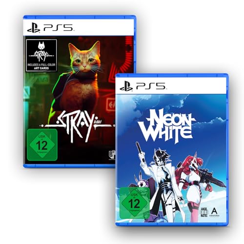Cyberworld Bundle - Stray + Neon White - [Playstation 5]