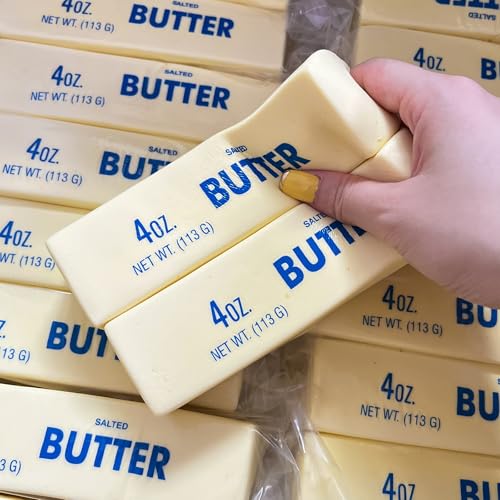 Image of Butter Slow Rising Squishy，Squishy Toy,Dumpling Stress Balls,Fidget Toy | butter squishy Party Favor Gift squeeze toy cheese squishy back to school