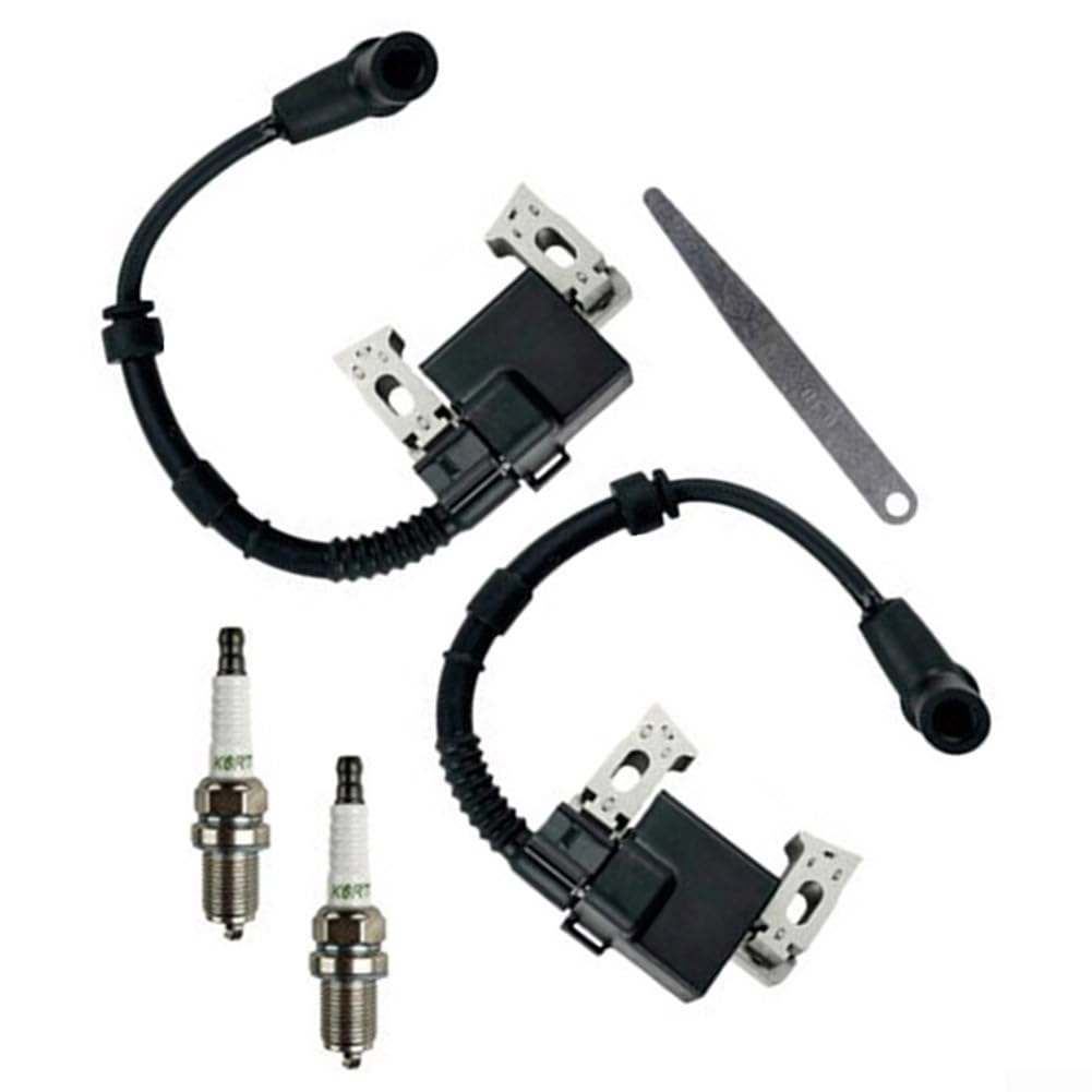 Kit bobina di accensione compatibile con motori Honda include parti con spessimetro e tappi di accensione per attrezzature