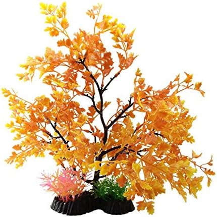 Anleo Artificial Aquarium Ornament Plant Aquatic Decor Tree/Underwater Plastic Trees for Home Office Saltwater Tropical Fish Tank…