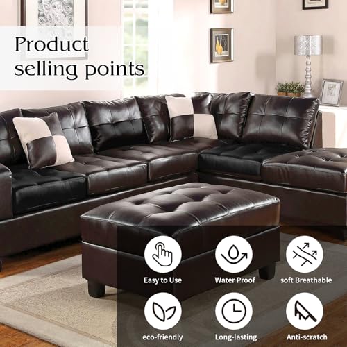 image for BSZHTECH Leather Repair Tape Self-Adhesive Leather Repair Patch for Co