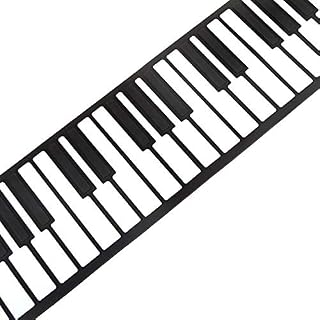 HMTOHL Piano Enroulable Flexible en Silicium avec Clavier de Piano électronique à 88 Touches avec Haut-Parleur - Les Beatles, Paul McCartney, John Lennon, RIngo Starr, George Harrison HMTOHL Piano Enroulable Flexible en Silicium avec Clavier de Piano électronique à 88 Touches avec Haut-Parleur – Image 2