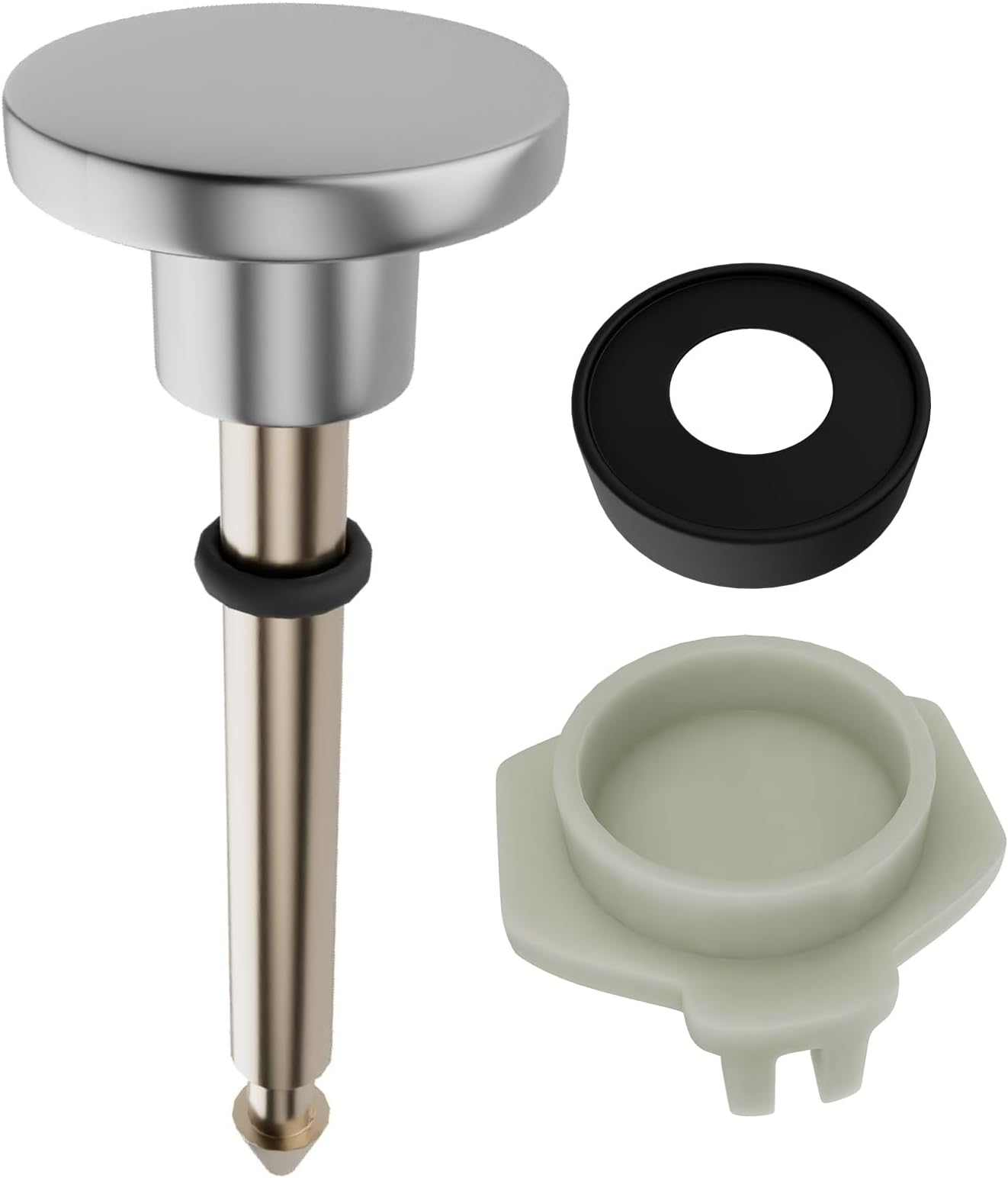 101017 Bathtub Spout with Diverter Repair Kit in Chrome – Universal Replacement for Tub Diverter Spout, Easy Installation