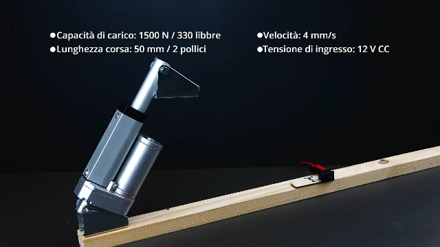 Attuatore Lineare 12V 1500N AUTOUTLET - Motore Elettrico Per Cancelli E Applicazioni Industriali - Foto 8