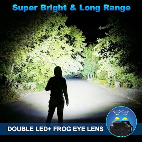 Image of Mini Keychain Flashlight with Clip, LED 360 Degree Rotate Magnetic EDC Key Chain Light with COB Sidelight, USB C Rechargeable Small Multi-Use Mechanics Light for Work Car Repair, lumens