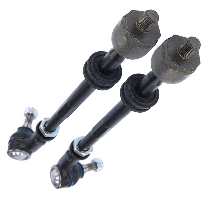 2x MEYLE Spurstange Axialgelenk inkl. Spurstangenköpfe vorne beidseitig