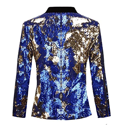 Mens Sequin Jacket Suit Blazer Prom Tuxedo Wedding Dinner Party Tux2