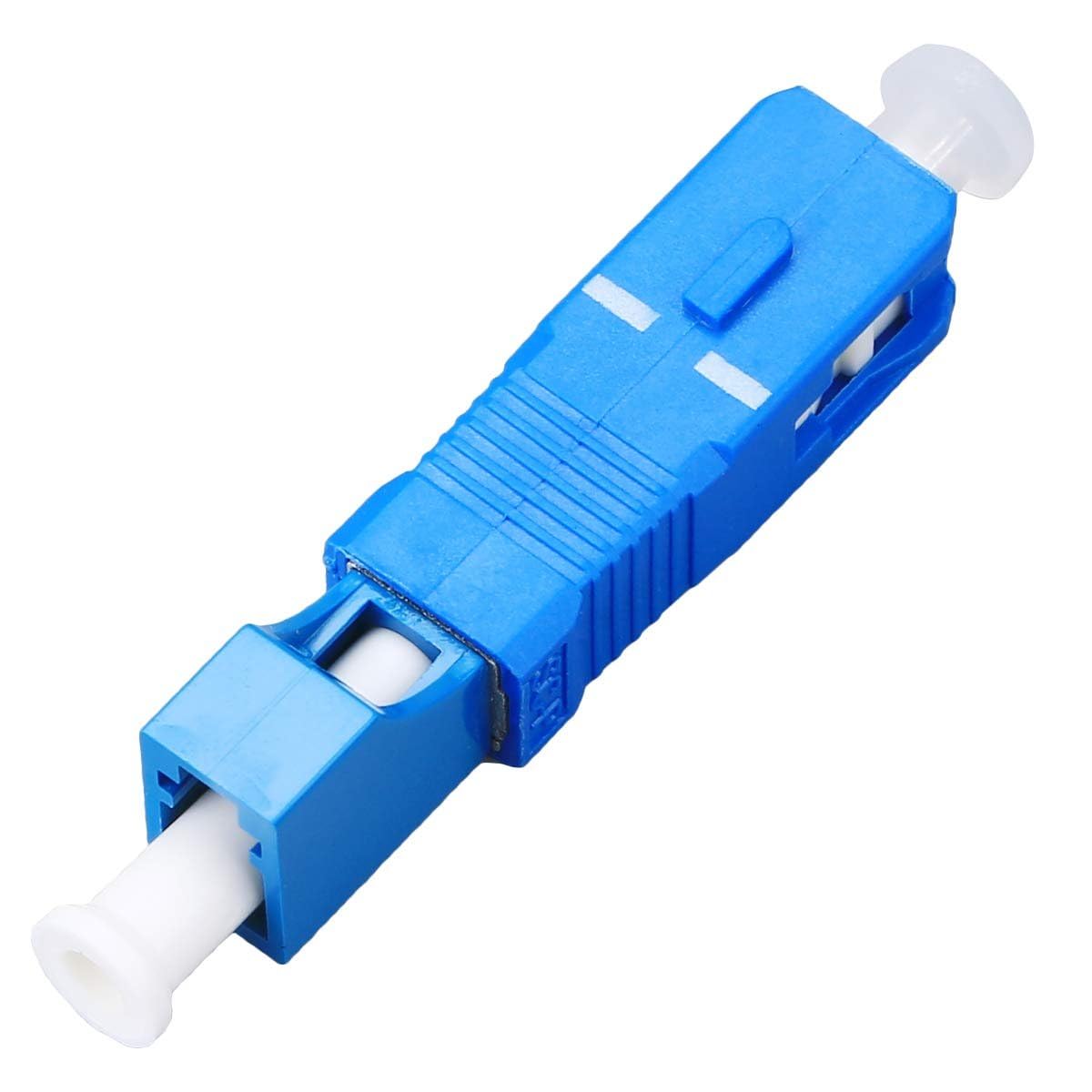 LC Female to SC Male Fiber Optic Adapter | LC to SC UPC Single Mode Converter Adapter | Low Loss Zirconia Ceramic Sleeve | Fiber Optic Connector Adapter-image-29