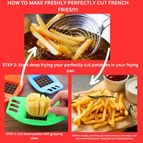 Miniatura 2 de Cortador de papas fritas (un juego de 2)