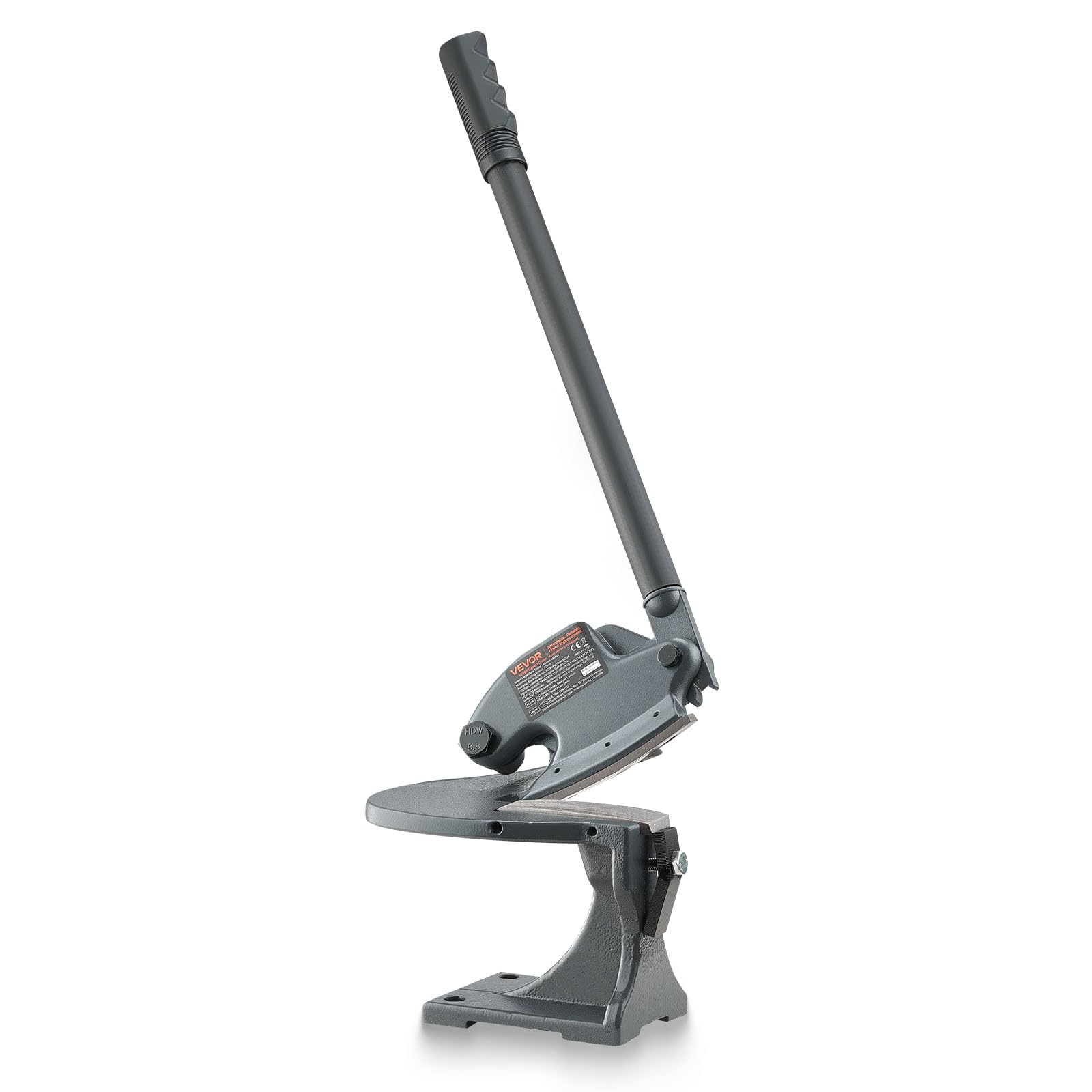 VEVOR Cizalla para Chapa Metálica, Cizalla Manual para Chapa de Sobremesa sin Garganta con Estructura de Acero Sólido, Tipo de Montaje, Espesor Máximo de Corte de 1,9 mm para Acero/Cobre/Aluminio