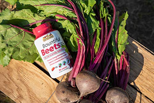 Country Farms Bountiful Beets Root Capsules, Wholefood Beet Extract Superfood, Natural Nitric Oxide Booster, Circulation and Immune Support, 90 Count, 90 Servings - Thumbnail 7