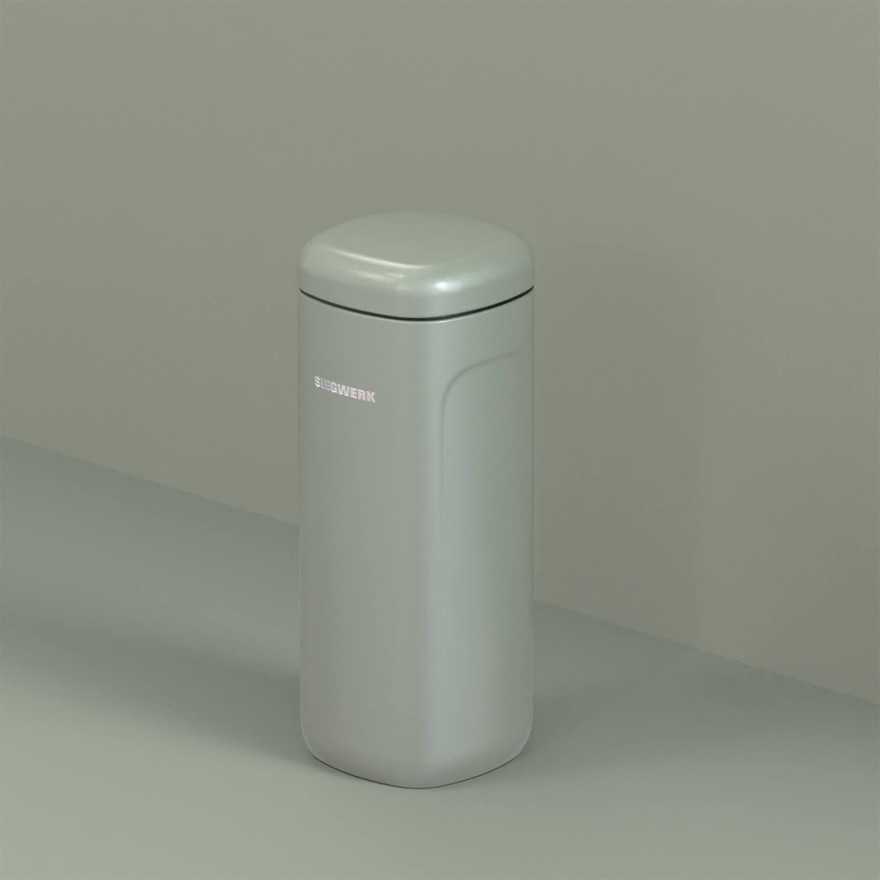 Vorratsdose CUBO XL - 2,55 l - Metall - vielseitig einsetzbar - mit Griffmulden an den Seiten - kombinierbar - grün