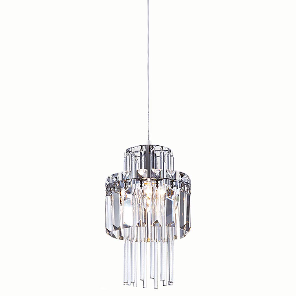 Lampe suspendue en cristal romantique pour table de salle à manger - 8