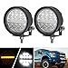 Liteway LED Driving Lights with Turn Signal light- CREE LED Work Lights for Jeep Offroad Truck Car ATV SUV Marine Boat