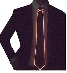 Orange-micro Solid Tie