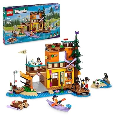LEGO Friends Campamento de Aventura: Deportes Acuáticos con Accesorios para Kayak, Piragüismo, Caña de Pescar de Juguete, Regalo para Niñas y Niños de 7 Años o Más con 3 Mini Muñecos y Oso 42626 | Ya disponible en tu tienda friki favorita! En mundofriki.es! LEGO Friends Campamento de Aventura: Deportes Acuáticos con Accesorios para Kayak, Piragüismo, Caña de Pescar de Juguete, Regalo para Niñas y Niños de 7 Años o Más con 3 Mini Muñecos y Oso 42626 | Ya disponible en tu tienda friki favorita! En mundofriki.es!