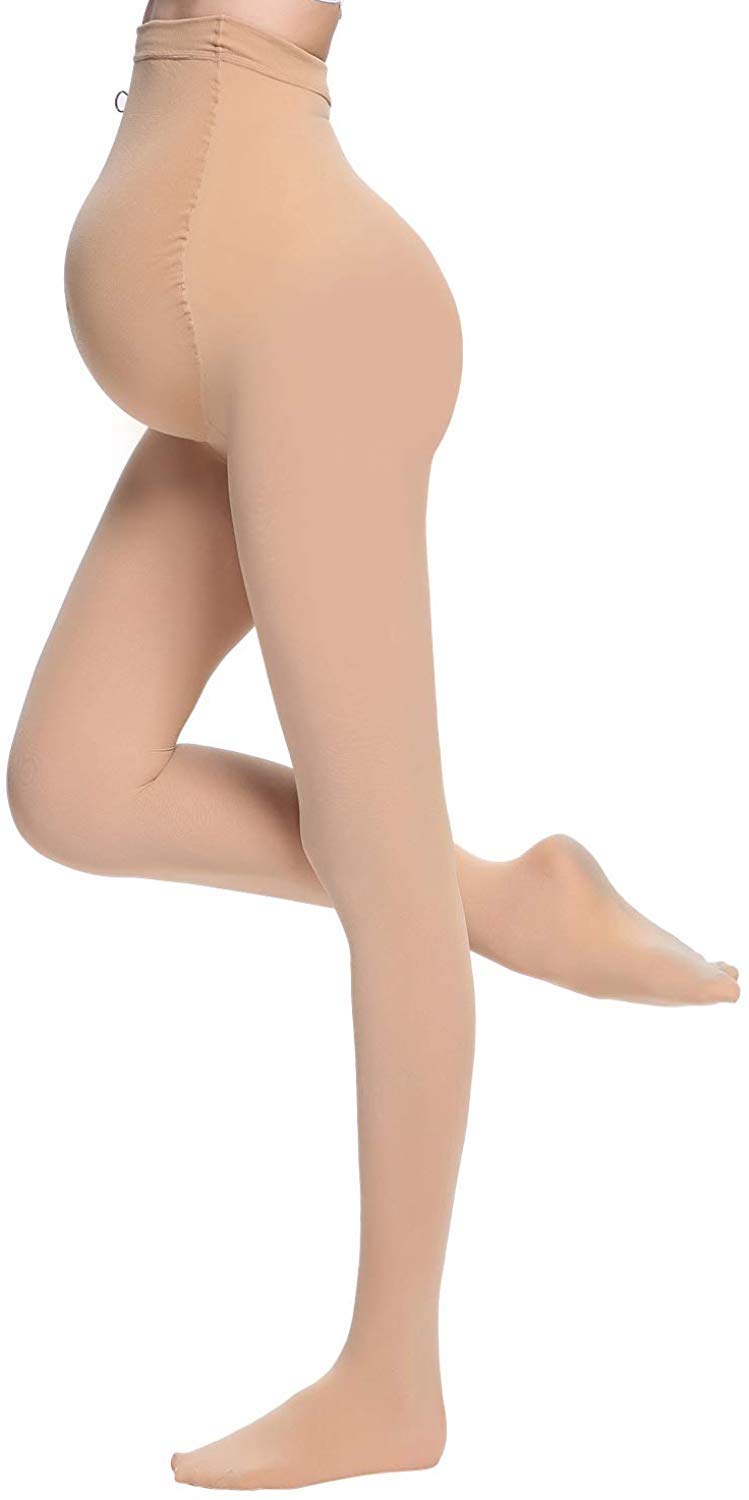 2 Pack Medias Invernales Premama Panty para Futura Mama Pantimedias para Mujeres embarazadas Leggings 320D