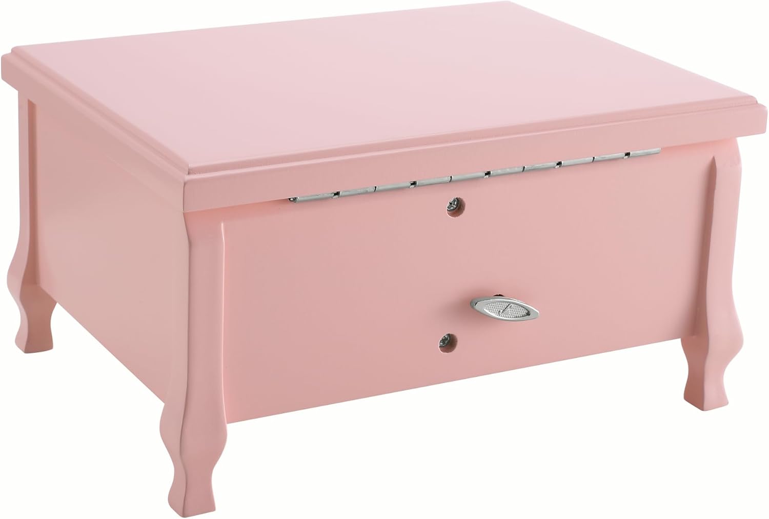 Large Footed Ballerina Musical Jewelry Box With Mirror and Lock For Girls-Pink Kid's Jewelry Storage Box,Children's Jewelry organizer Trinket Box for Holidays